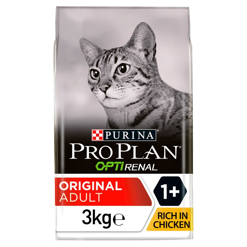 Pro Plan Renal Plus Chicken Dry Cat Food - 3kg