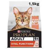 Pro Plan Vital Functions Salmon Dry Cat Food - 1.5kg