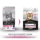 Pro Plan Delicate Digestion Turkey Dry Cat Food - 3kg