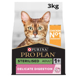 Pro Plan Neutered Delicate Digestion Chicken Dry Cat Food - 3kg