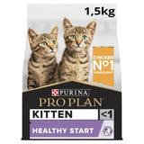 Pro Plan Kitten Healthy Start Chicken Dry Cat Food - 1.5kg