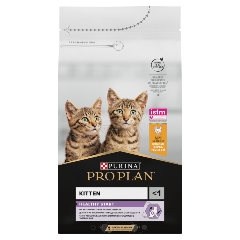 Pro Plan Kitten Healthy Start Chicken Dry Cat Food - 1.5kg