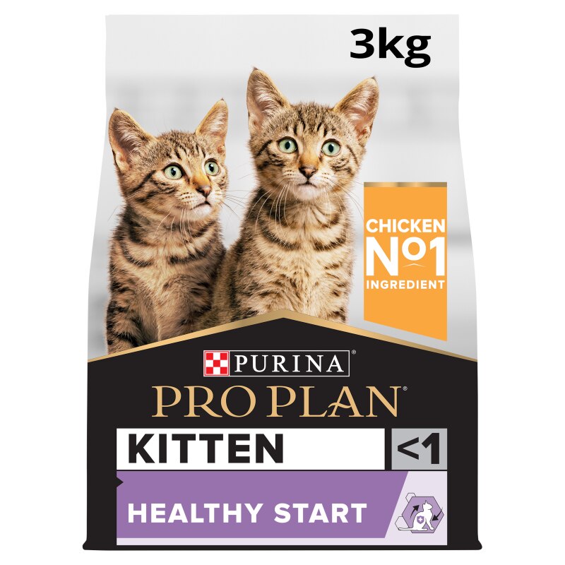 Pro Plan Kitten Healthy Start Chicken Dry Cat Food - 3kg