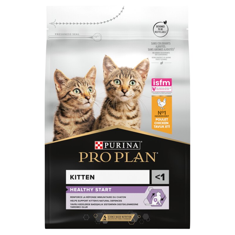 Pro Plan Kitten Healthy Start Chicken Dry Cat Food - 3kg