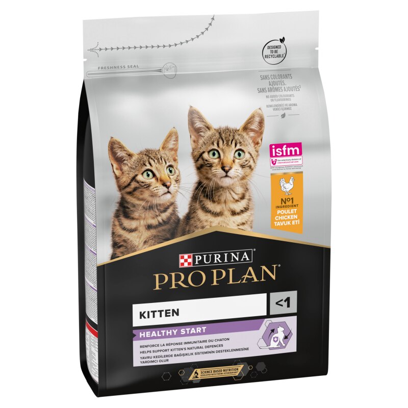 Pro Plan Kitten Healthy Start Chicken Dry Cat Food - 3kg