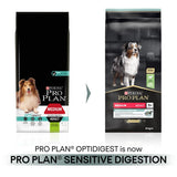 Pro Plan Medium Sensitive Digestion Lamb Dry Dog Food - 14kg