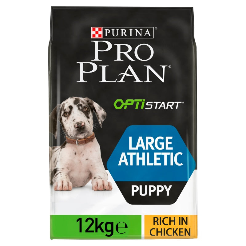 Pro Plan Large Athletic Puppy Healthy Start Chicken Dry Dog Food - 12kg