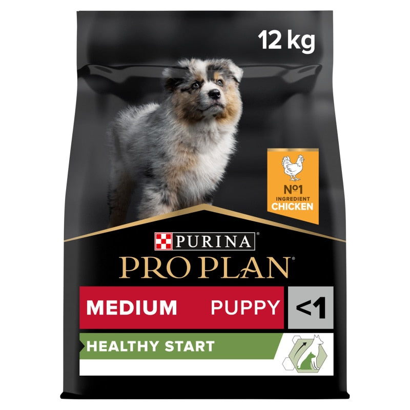 Pro Plan Medium Puppy Healthy Start Chicken Dry Dog Food - 12kg
