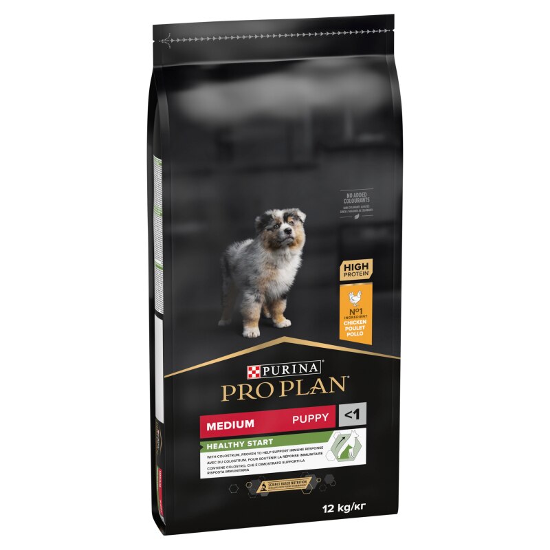 Pro Plan Medium Puppy Healthy Start Chicken Dry Dog Food - 12kg