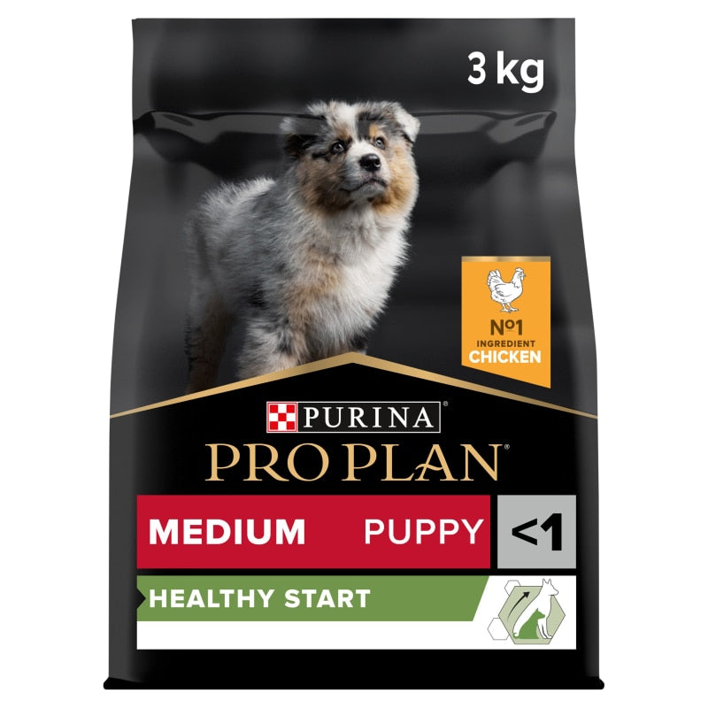 Pro Plan Medium Puppy Healthy Start Chicken Dry Dog Food - 3kg