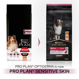 Pro Plan Medium Sensitive Skin Salmon Dry Dog Food - 14kg
