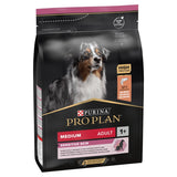 PRO PLAN Medium Adult Dry Dog Food Sensitive Skin Rich in Salmon - 3kg