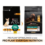 PRO PLAN Small & Mini Adult Dry Dog Food Everyday Nutrition Rich in Chicken - 3kg