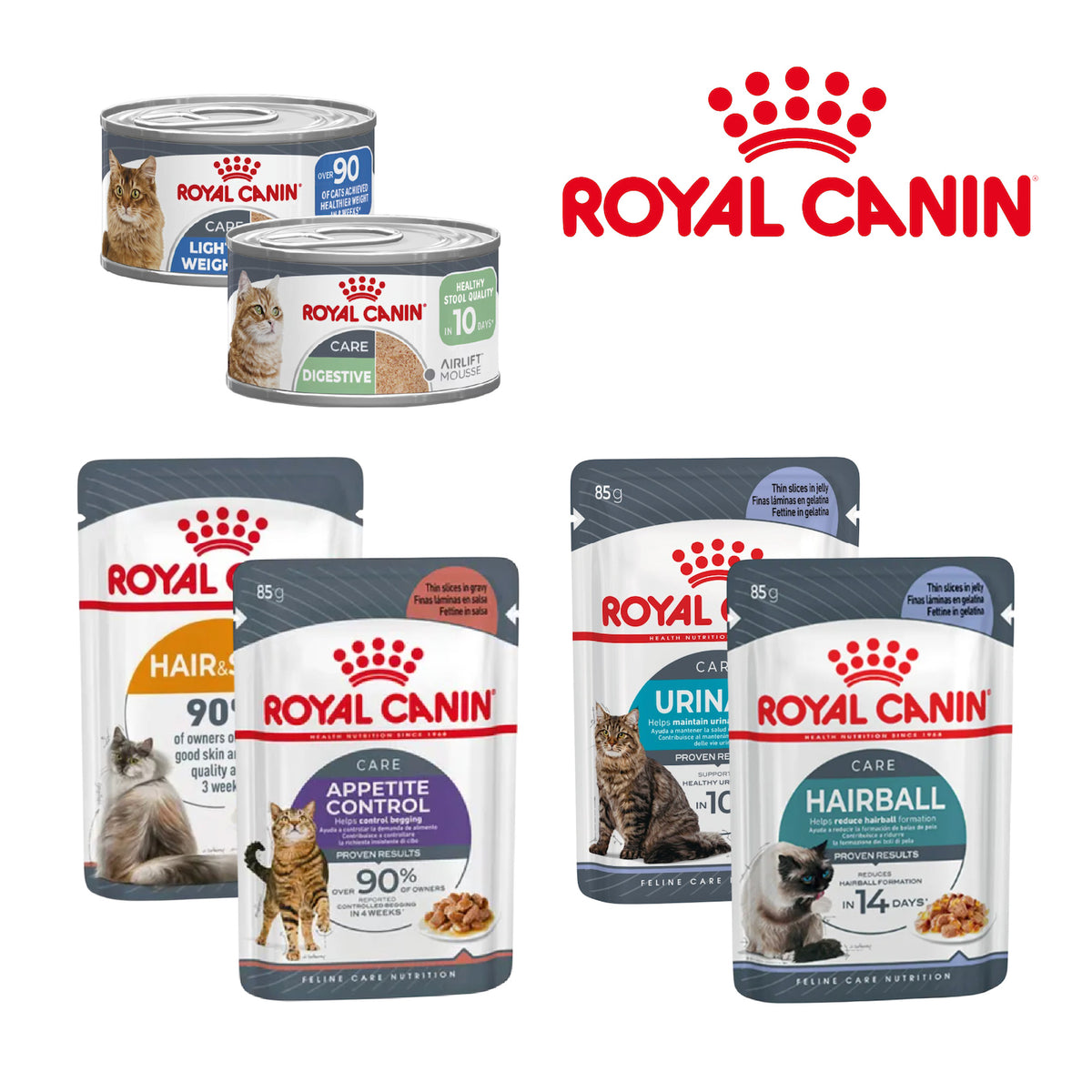 Royal Canin Care Wet Cat Food Pouches