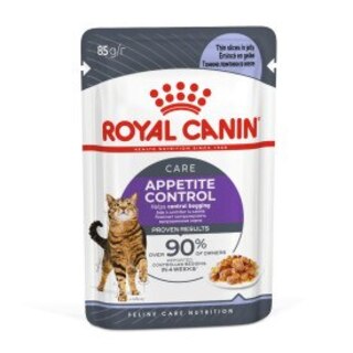 Royal Canin Adult Appetite Control Wet Cat Food Pouches in Jelly - 12 x 85g