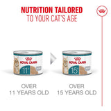 Royal Canin Ageing 15+ Cat Wet Food Ultra Soft Mousse Can - 12 x 85g