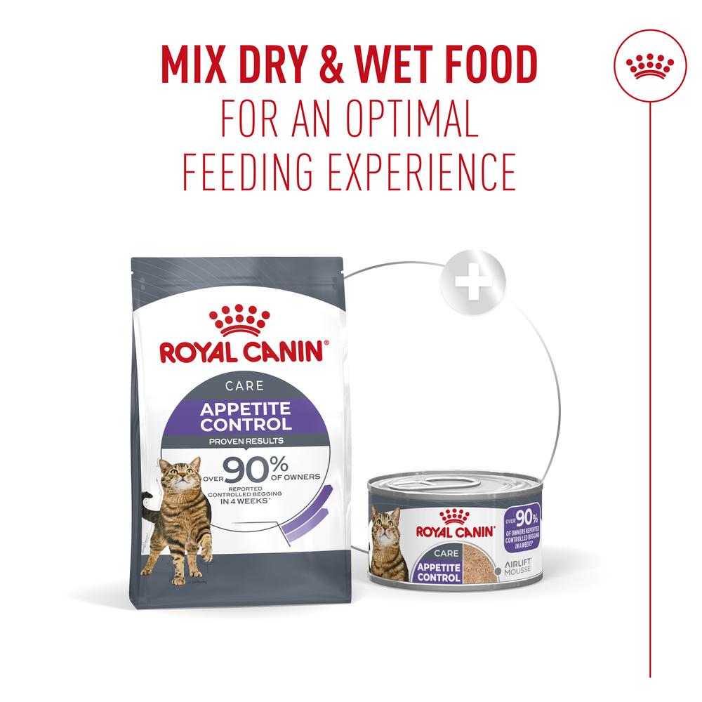 Royal Canin Appetite Control Airlift Mousse Adult Wet Cat Food 12 x 85g