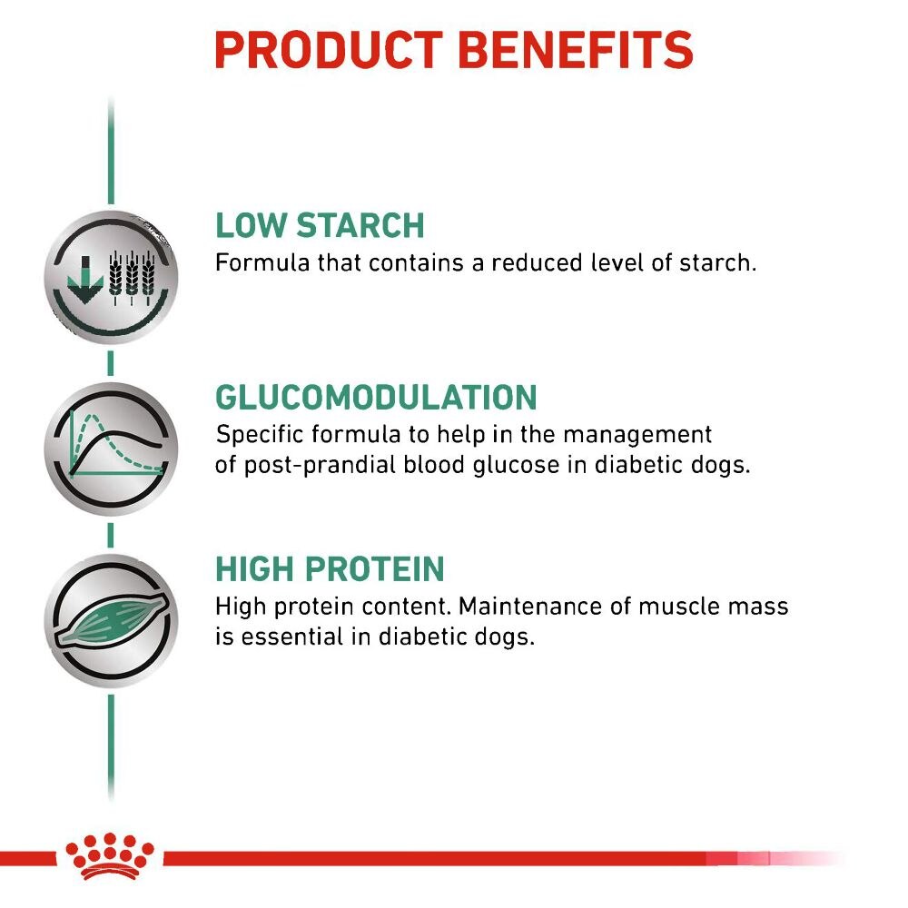 Royal Canin Diabetic Special Low Carbohydrate Loaf Adult Wet Dog Food Tins - 12 x 410g