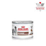 Royal Canin Recovery Ultra-Soft Mousse Adult Wet Cat and Dog Food Tins - 12 x 195g