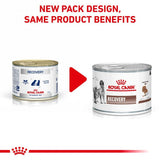 Royal Canin Recovery Ultra-Soft Mousse Adult Wet Cat and Dog Food Tins - 12 x 195g