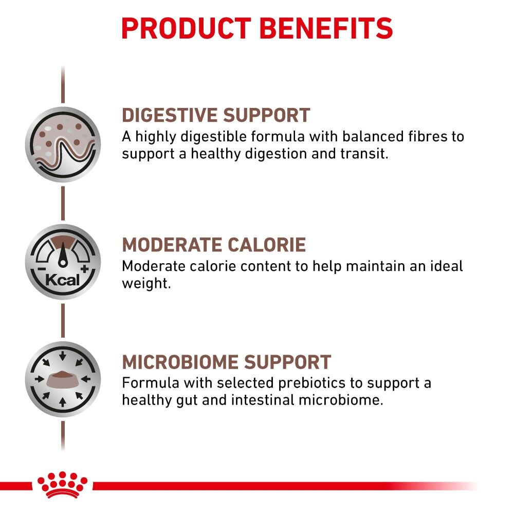 Royal Canin Gastrointestinal Moderate Calorie Adult Dry Dog Food - 2kg