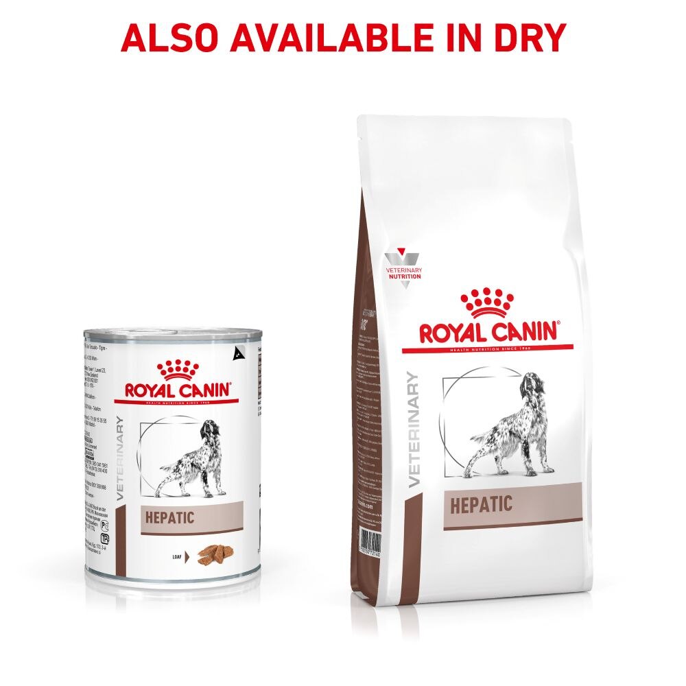 Royal Canin Hepatic Loaf Adult Wet Dog Food Tins - 12 x 420g