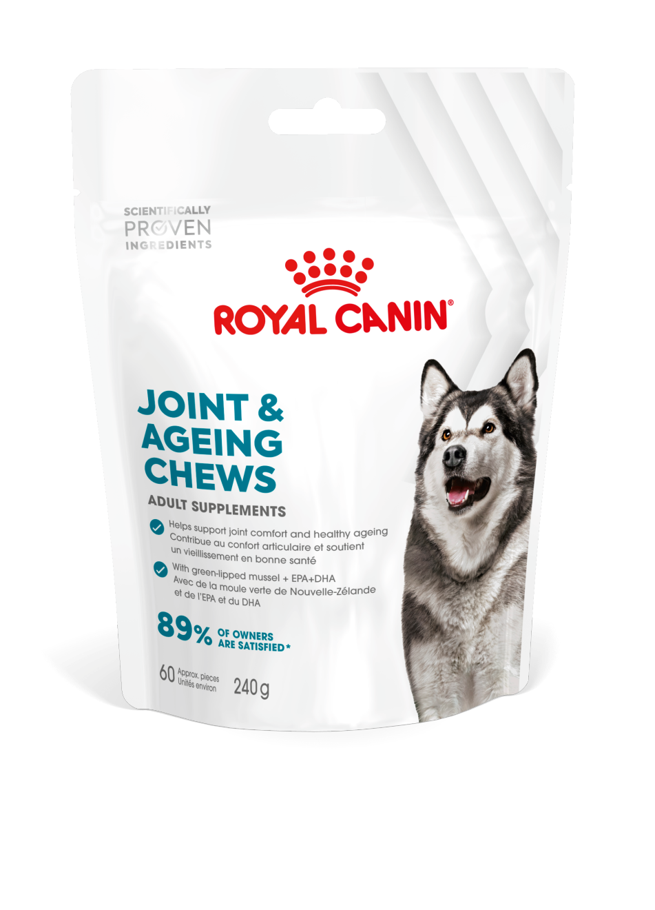 Royal Canin Dog Supplement for Joint & Ageing Soft Chews - 240g