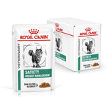 Royal Canin Satiety Weight Management Thin Slices In Gravy Adult Wet Cat Food Pouches - 48 x 85g