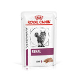 Royal Canin Veterinary Diet Feline Renal Wet Cat Food Pouches Loaf - 12 x 85g