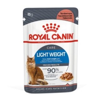 Royal Canin Light Weight Care in Gravy Adult Wet Cat Food - 12 x 85g