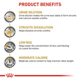 Royal Canin Urinary S/O Moderate Calorie Morsels in Gravy Adult Wet Cat Food - 48 x 85g