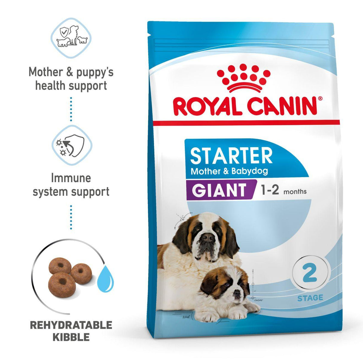Royal Canin Giant Starter Mother and Babydog Dry Dog - 15kg