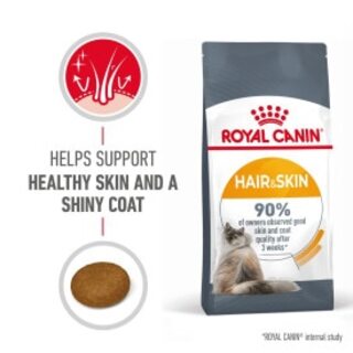 Royal Canin Hair & Skin Dry Cat Food - 400G