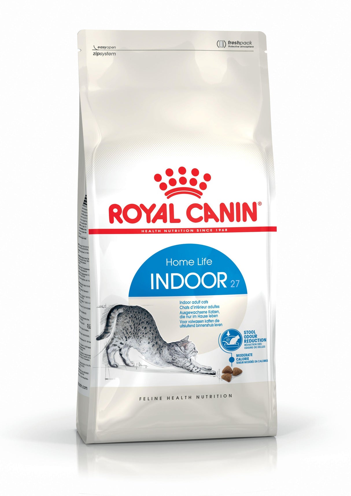 Royal Canin Feline Health Nutrition Indoor 27 Adult Dry Cat Food - 4kg