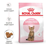 Royal Canin Kitten Sterilised Dry Cat Food - 400g