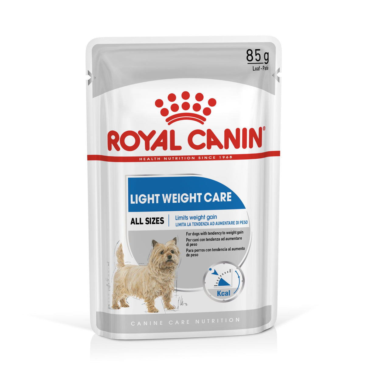Royal Canin Light Weight Care Wet Pouches Adult Dog Food - 12 x 85g