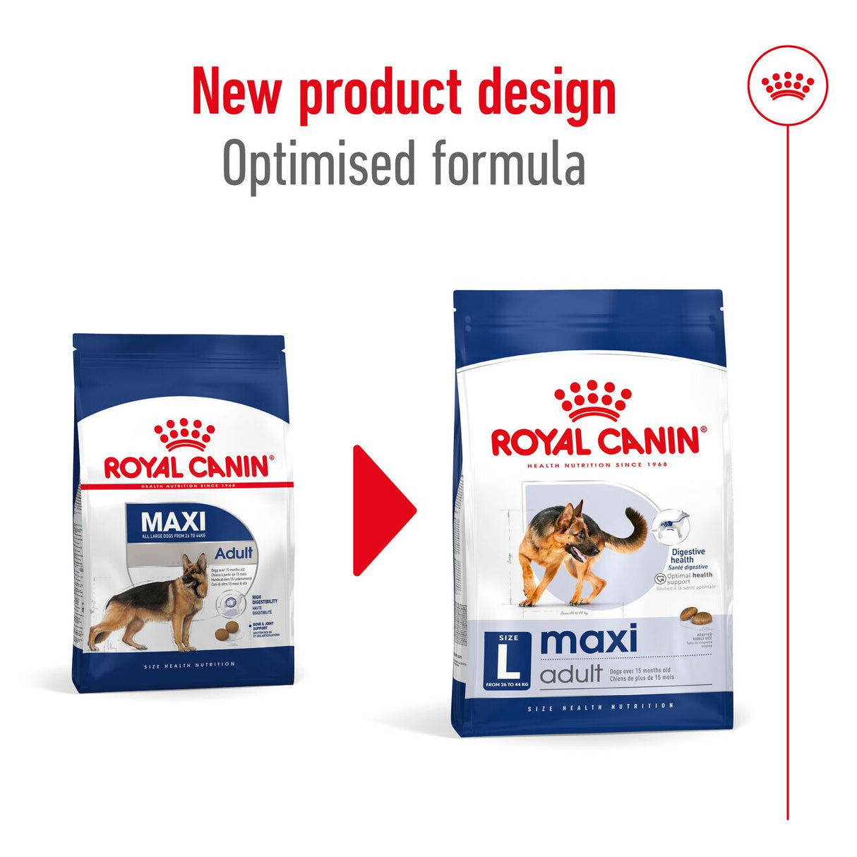 Royal Canin Size Health Nutrition Maxi Adult Dry Large Dog Food - 3kg