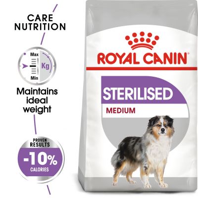 Royal Canin Medium Sterilised Care Adult Dry Dog Food- 12kg