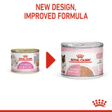 Royal Canin Feline Health Nutrition Mother & Babycat Adult and Kitten Wet Cat Food Ultra Soft Mousse - 12 x 195g