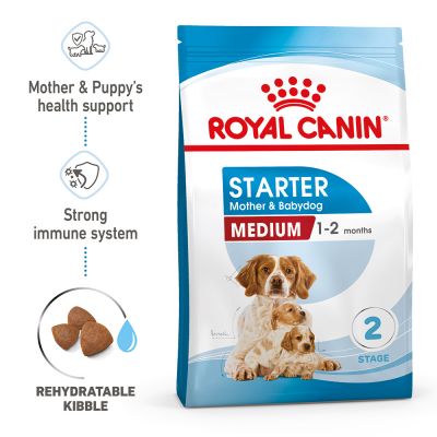 Royal Canin Starter Mother & Baby Medium Dog Food - 15kg