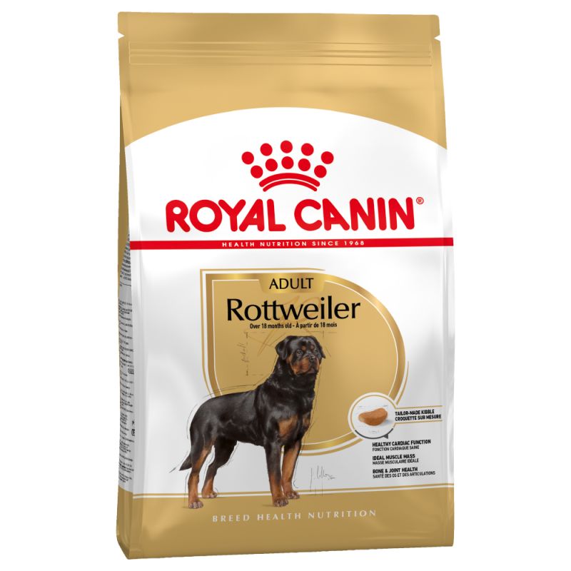 Royal Canin Rottweiler Dry Adult Dog Food - 12kg