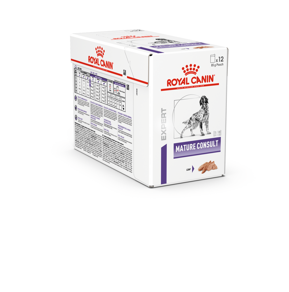 Royal Canin Veterinary Diet Senior Consult in Loaf Wet Dog Food - 48 x 85g