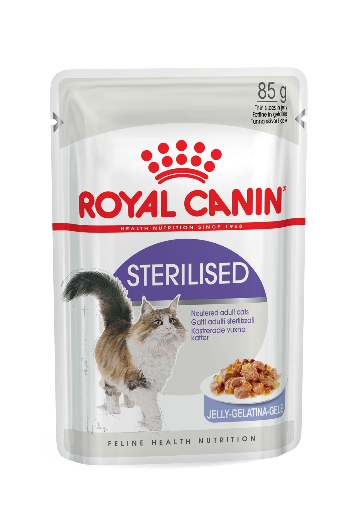 Royal Canin Sterilised in Jelly Cat Food Pouches - 12 x 85g