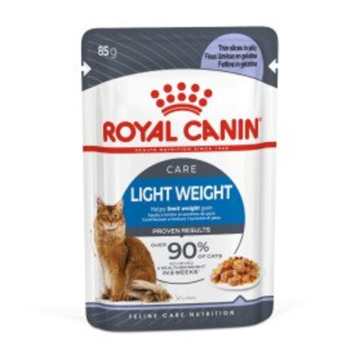 Royal Canin Light Weight Care in Jelly Adult Wet Cat Food - 12 x 85g