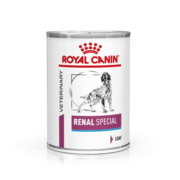Royal Canin Veterinary Diet Canine Renal Special Adult Wet Dog Food Cans - 12 x 410g