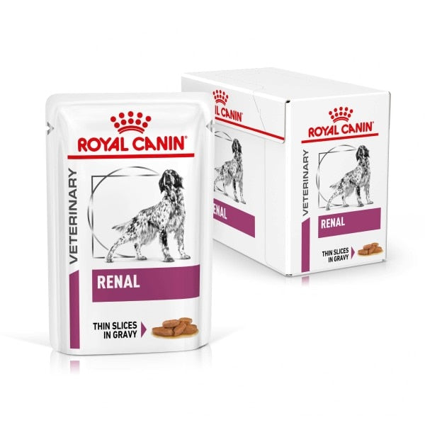 Royal Canin Veterinary Diet Canine Renal Wet Dog Food - 48 x 100g