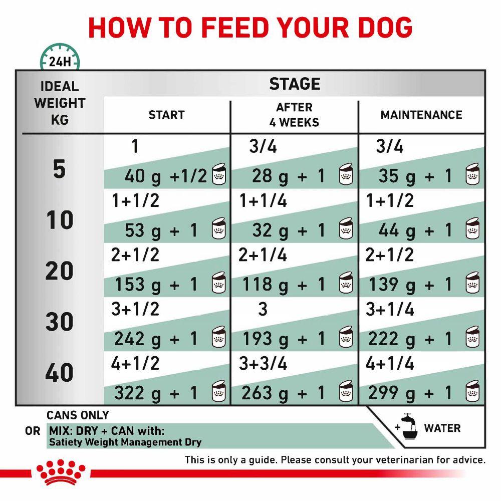 Royal Canin Satiety Weight Management Loaf Adult Wet Dog Food - 12 x 410g