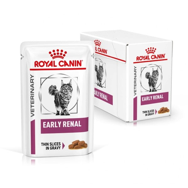 Royal Canin Veterinary Diet Early Renal Adult Wet Cat Food - 48 x 85g