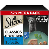 Sheba Wet Cat Food Trays – Mixed Texture & Flavour Selection