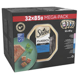 SHEBA Classics Cat Trays Ocean Collection in Terrine - 32 x 85g